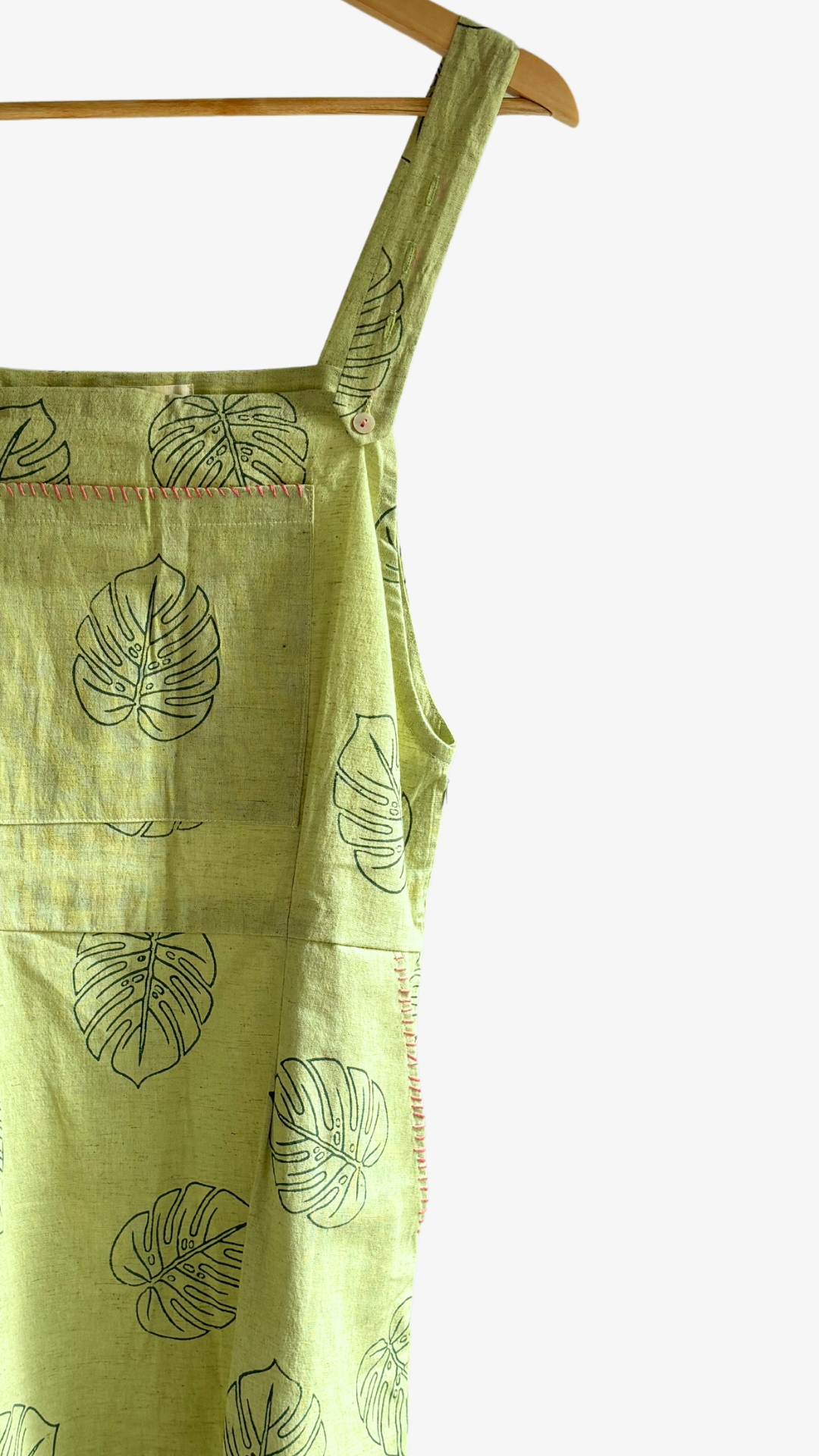 Tropical Dungaree Set