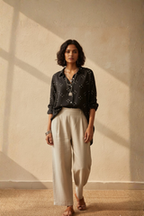 Black Bandhani Shirt