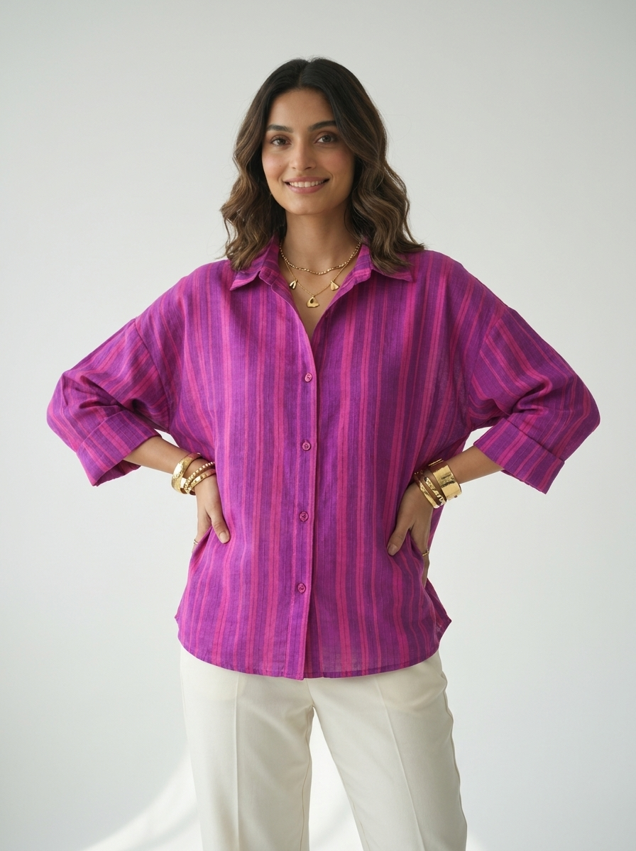 Coromandel stripe shirt