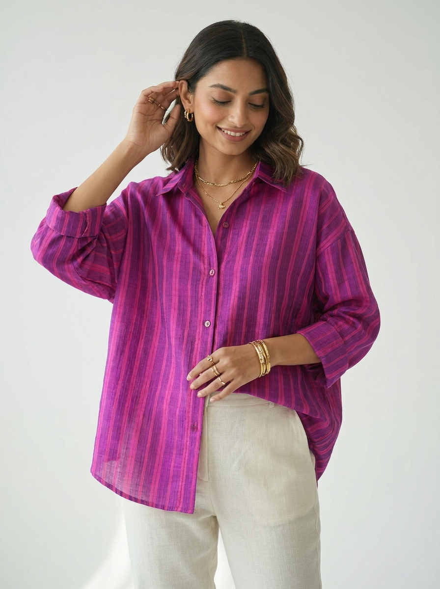 Coromandel stripe shirt