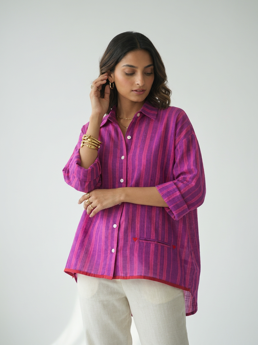 Coromandel stripe shirt