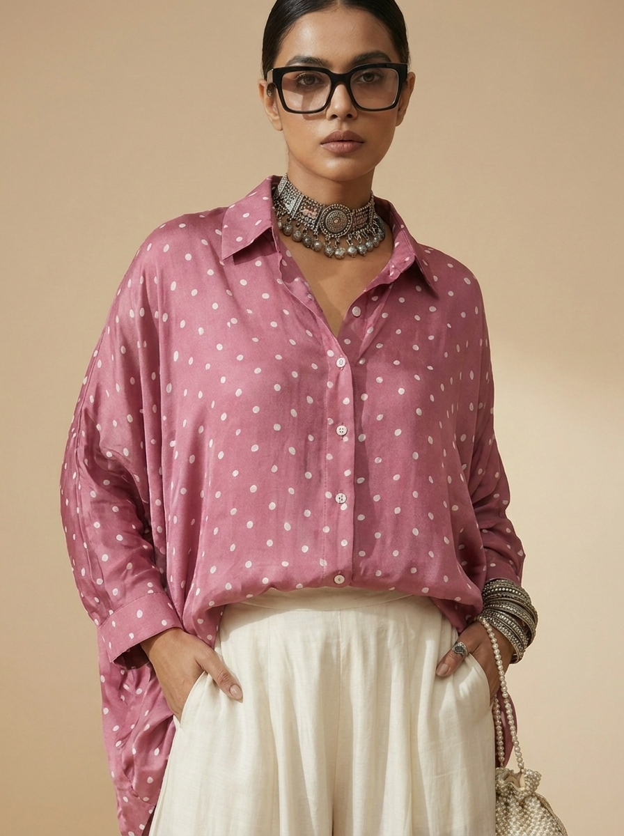 Aabha Bandhani Shirt