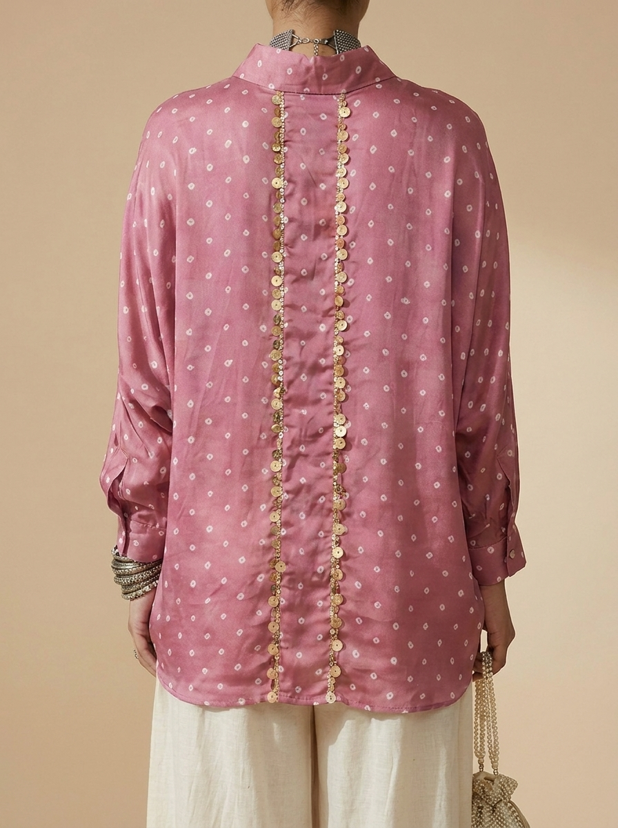 Aabha Bandhani Shirt
