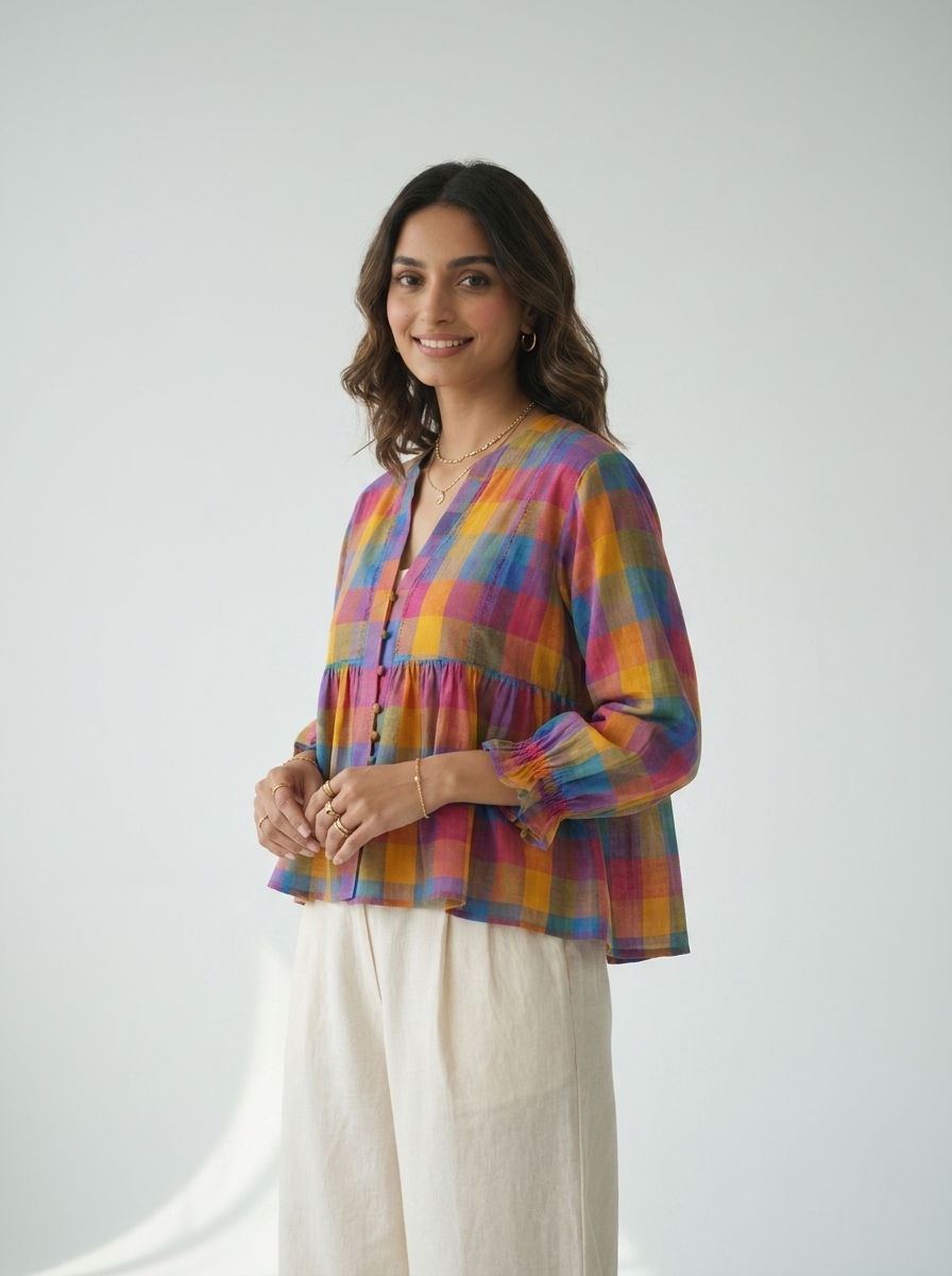 Colourblock Top