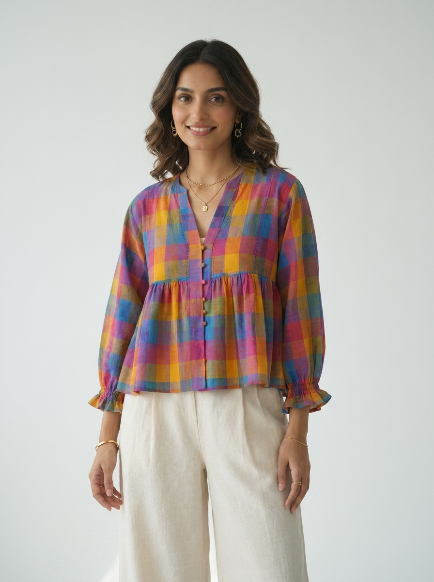 Colourblock Top