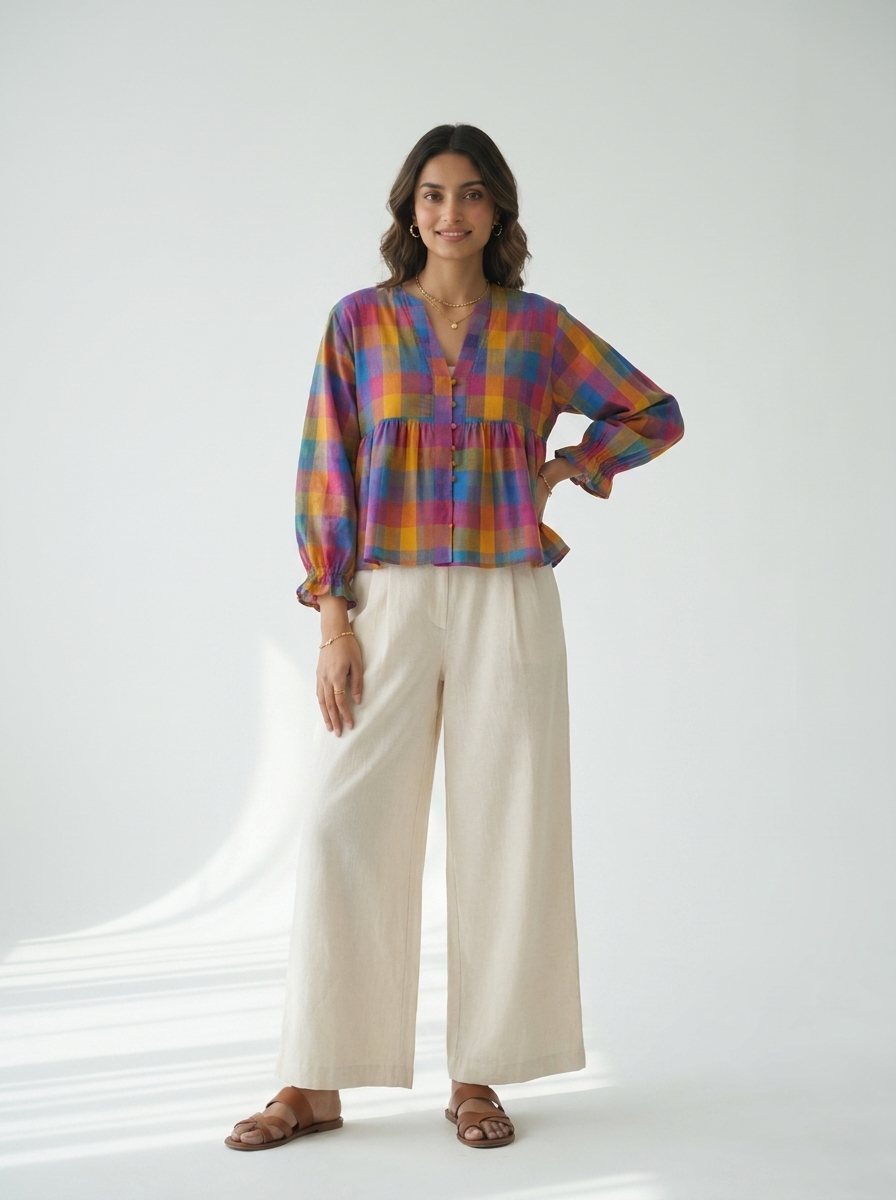 Colourblock Top